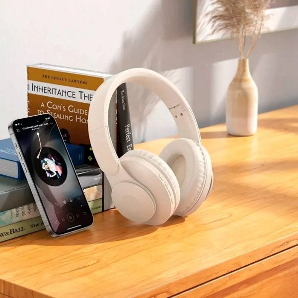 Бездротові навушники HOCO W45 Enjoy BT headset Milky Білий