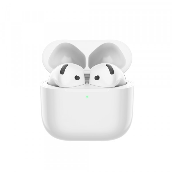 Бездротові навушники TWS WIWU Airbuds 4, ENC+ANC, White (6976975614389)