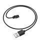 Бездротовий зарядний пристрій для смарт-годинника HOCO Y39 Smart watch charging cable Black (6942007673723)