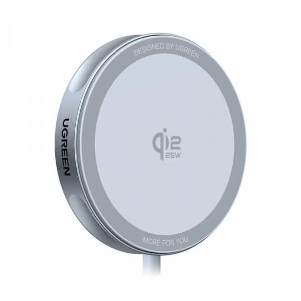 Бездротовий зарядний пристрій UGREEN W753 25W Magnetic Wireless Charger Starlight Blue (UGR-55959)