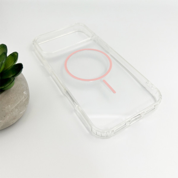Чохол Cosmic Acrylic Thin Magnetic for Apple iPhone 17 Pro Pink (AcColMagi17pPink)