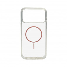 Чохол Cosmic Acrylic Thin Magnetic for Apple iPhone 17 Pro Pink (AcColMagi17pPink)