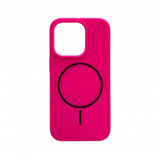 Чохол для смартфона Cosmic Silicone Case Magnetic for Apple iPhone 15 Pro Max 52,Shiny Pink (SilMag15PM-52)