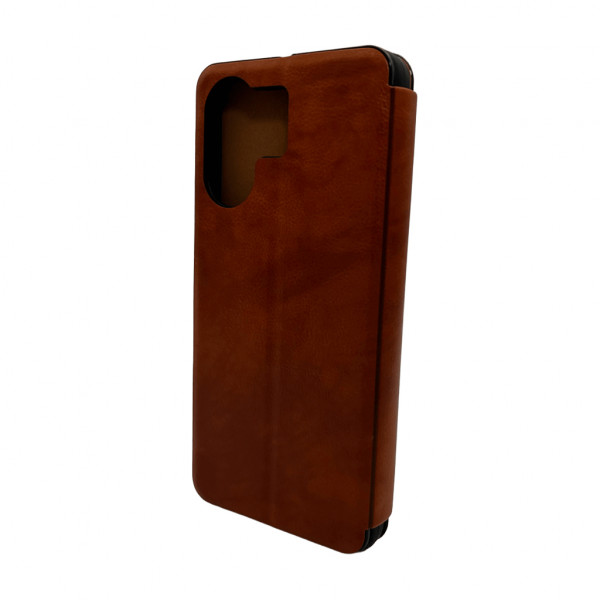 Чохол для смартфона Leather Premium for Xiaomi Redmi 13C / Poco C65 Brown (LPRRm13CBrown)