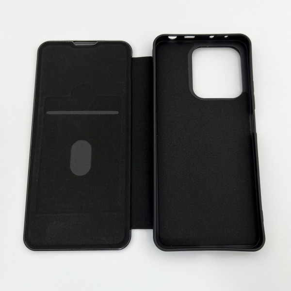Чохол для смартфона Leather Premium for Xiaomi Redmi Note 14s 4G (Europe version) Black (LPRRmNt14sBlack)