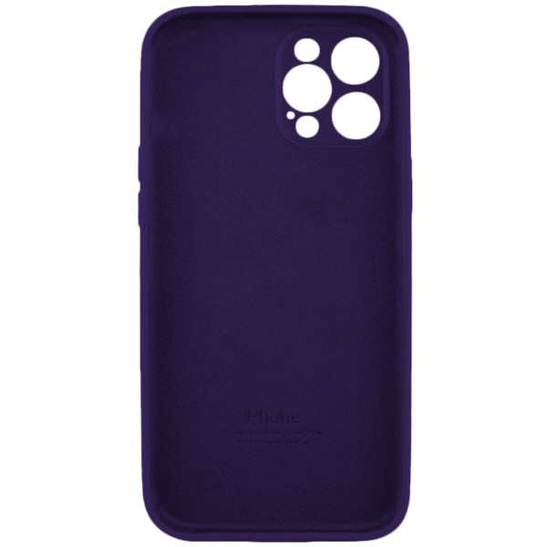 Чохол для смартфона Silicone Full Case AA Camera Protect for Apple iPhone 11 Pro Max 59,Berry Purple