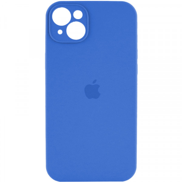 Чохол для смартфона Silicone Full Case AA Camera Protect for Apple iPhone 14 3,Royal Блакитний