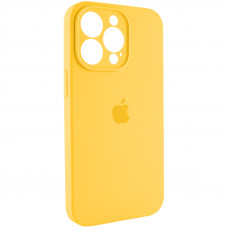Чохол для смартфона Silicone Full Case AA Camera Protect for Apple iPhone 15 Pro 56,Sunny Жовтий