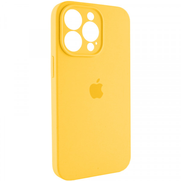 Чохол для смартфона Silicone Full Case AA Camera Protect for Apple iPhone 15 Pro 56,Sunny Жовтий
