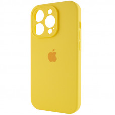 Чохол для смартфона Silicone Full Case AA Camera Protect for Apple iPhone 15 Pro 56,Sunny Жовтий