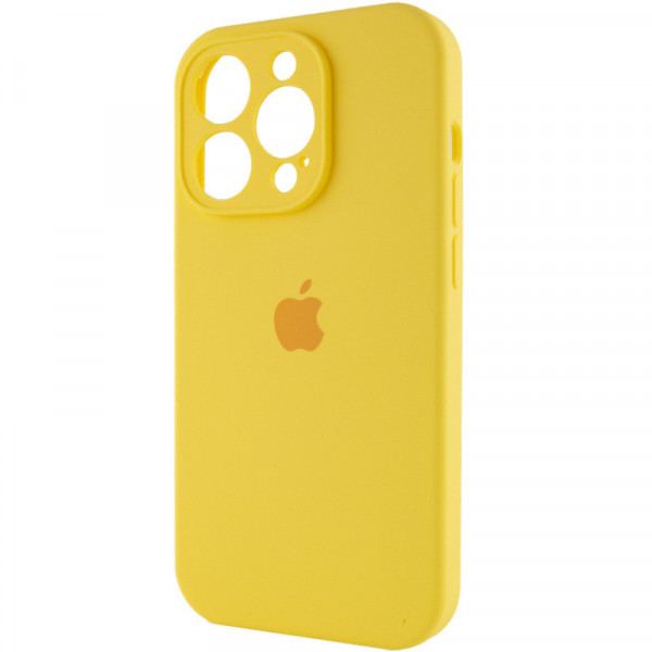 Чохол для смартфона Silicone Full Case AA Camera Protect for Apple iPhone 15 Pro 56,Sunny Жовтий