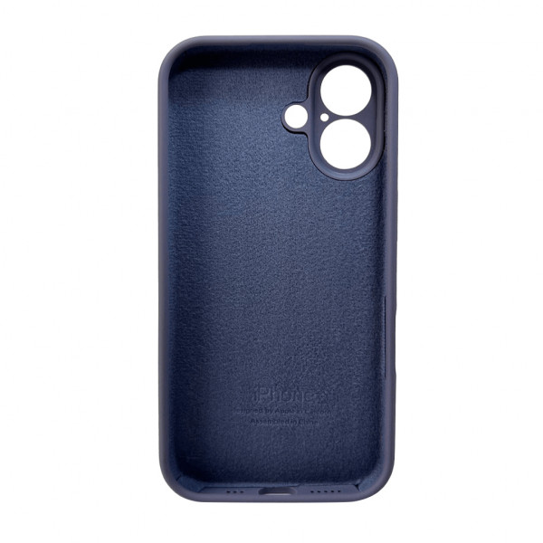 Чохол для смартфона Silicone Full Case AA Camera Protect for Apple iPhone 16 28,Lavender Grey