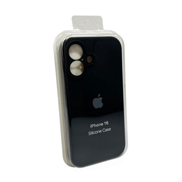 Чохол для смартфона Silicone Full Case AA Camera Protect for Apple iPhone 16 55,Mid Чорний