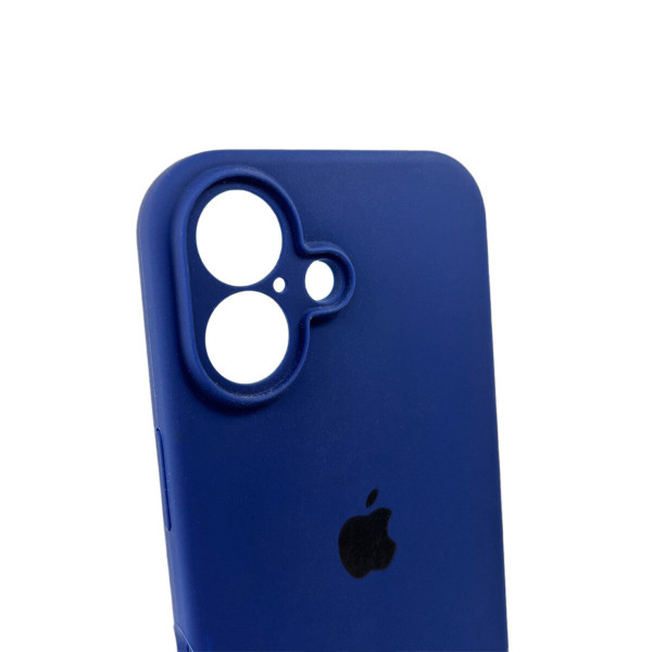 Чохол для смартфона Silicone Full Case AA Camera Protect for Apple iPhone 16 55,Mid Чорний