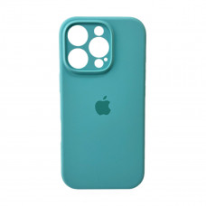 Чохол для смартфона Silicone Full Case AA Camera Protect for Apple iPhone 16 Pro Max 17,Sea Блакитний