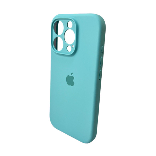 Чохол для смартфона Silicone Full Case AA Camera Protect for Apple iPhone 16 Pro Max 17,Sea Блакитний