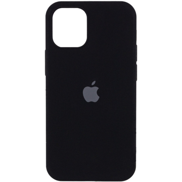Чохол для смартфона Silicone Full Case AA Open Cam for Apple iPhone 12 14,Чорний