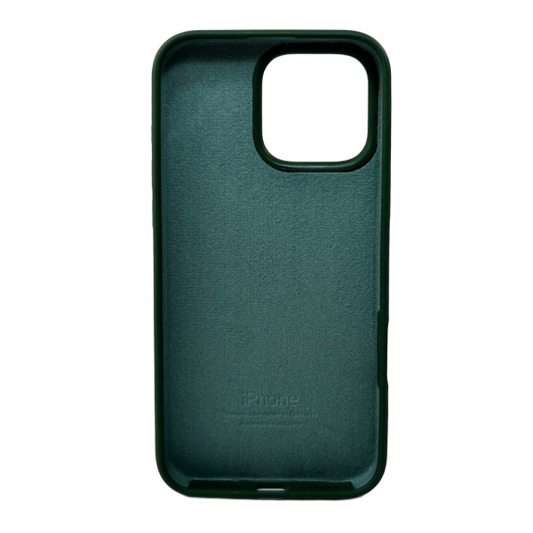 Чохол для смартфона Silicone Full Case AA Open Cam for Apple iPhone 16 Pro Max 40,Atrovirens (FullOpeAAi16PM-40)