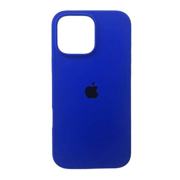 Чохол для смартфона Silicone Full Case AA Open Cam for Apple iPhone 16 Pro Max 45,Shiny Blue (FullOpenAAi16PM-45)