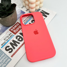 Чохол для смартфона Silicone Full Case AA Open Cam for Apple iPhone 16 Pro Max 50,Pink Orange
