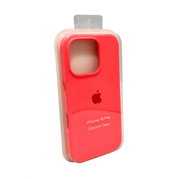 Чохол для смартфона Silicone Full Case AA Open Cam for Apple iPhone 16 Pro Max 50,Pink Orange