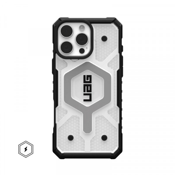 Чохол для смартфона UAG AAA Pathfinder Mag Clear for Apple iPhone 16 Grey