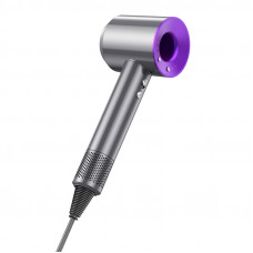 Фен HOCO HP11 Plus 1600W High-speed negative ion hair dryer(EU) Purple (6942007631570)