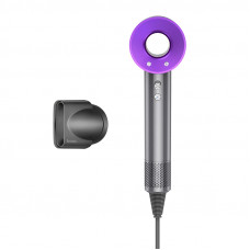 Фен HOCO HP11 Plus 1600W High-speed negative ion hair dryer(EU) Purple (6942007631570)