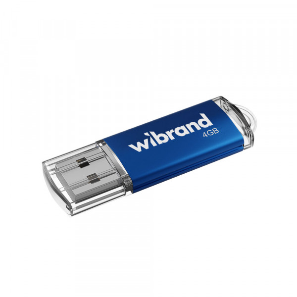 Флеш-накопичувач Wibrand USB 2.0 Cougar 4Gb Blue