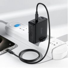 Кабель ACEFAST C16-05, USB to iP, 30W, 2m,TPU, TPU connectors, Black (6974316286288)