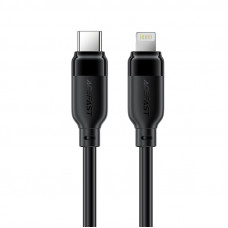 Кабель ACEFAST C16-05, USB to iP, 30W, 2m,TPU, TPU connectors, Black (6974316286288)