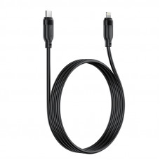 Кабель ACEFAST C16-05, USB to iP, 30W, 2m,TPU, TPU connectors, Black (6974316286288)