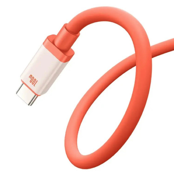 Кабель Baseus 0℃ Series Fast Charging Data Cable USB to Type-C 100W 1m Canyon Coral