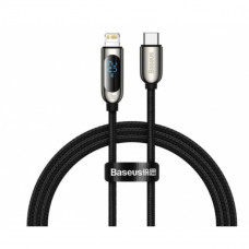 Кабель Baseus Display Fast Charging Data Cable Type-C to IP 20W 1m Black