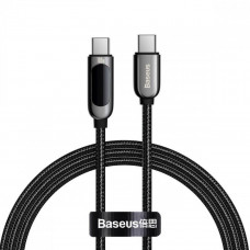 Кабель Baseus Display Fast Charging Data Cable Type-C to Type-C 100W 2m Black