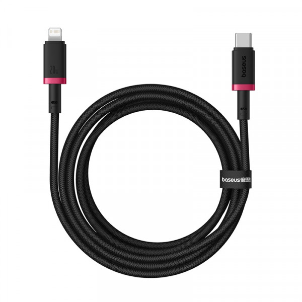 Кабель Baseus Dura Series Fast Charging Cable Type-C to iP 20W 2m Red+Black (P10377800U01-03)