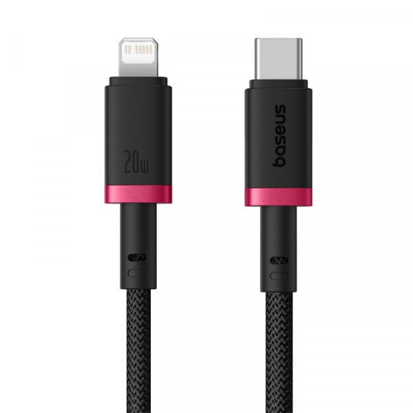 Кабель Baseus Dura Series Fast Charging Cable Type-C to iP 20W 2m Red+Black (P10377800U01-03)