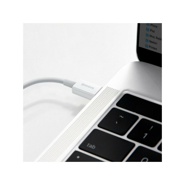 Кабель Baseus Superior Series Fast Charging Data Cable Type-C to iP PD 20W 0.25m Білий