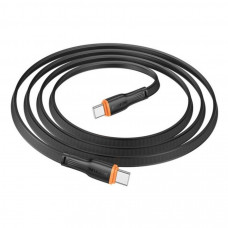 Кабель BOROFONE BX118 Esplendido 60W charging data cable C to C Black (6941991120961)