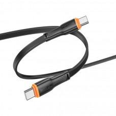 Кабель BOROFONE BX118 Esplendido 60W charging data cable C to C Black (6941991120961)