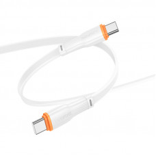 Кабель BOROFONE BX118 Esplendido 60W charging data cable C to C White (6941991120978)