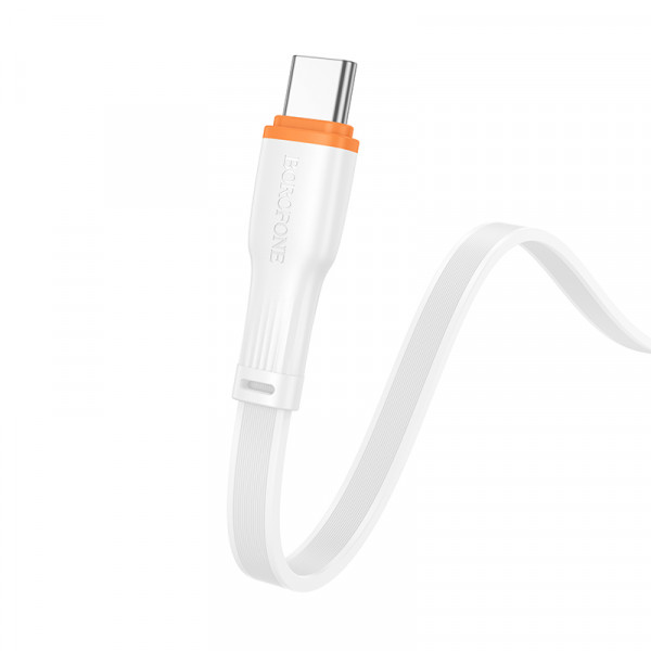 Кабель BOROFONE BX118 Esplendido 60W charging data cable C to C White (6941991120978)