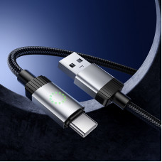 Кабель HOCO X117 Star charging data cable Type-C Black (6942007652568)