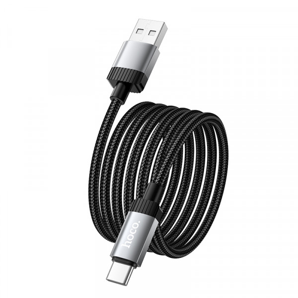 Кабель HOCO X117 Star charging data cable Type-C Black (6942007652568)