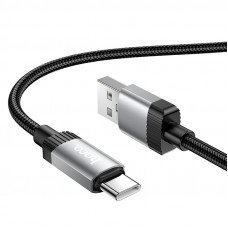 Кабель HOCO X117 Star charging data cable Type-C Black (6942007652568)