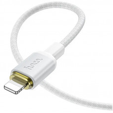 Кабель HOCO X128 Benefit charging data cable iP White (6942007681087)