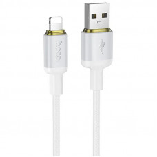 Кабель HOCO X128 Benefit charging data cable iP White (6942007681087)