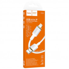 Кабель HOCO X128 Benefit charging data cable iP White (6942007681087)