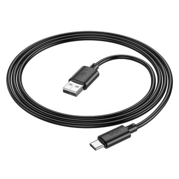 Кабель HOCO X88 Gratified charging data cable for Type-C Black (6931474783349)