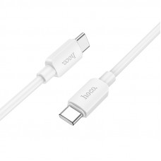 Кабель HOCO X96 Hyper 60W fast charging data cable Type-C to Type-C White (6931474799128)